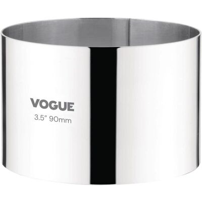 VOGUE Rostfritt Stål Skumring - 90x60mm - Rund Skumring VOGUE Rostfritt Stål Skumring - 90x60mm - Rund Skumring