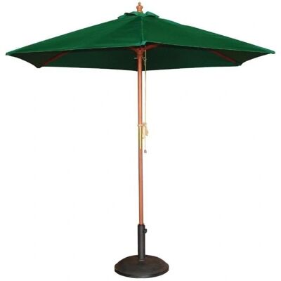 Parasol Vert Bolero 3m avec Poulie - Publicité Parasol Vert Bolero 3m avec Poulie - Publicité
