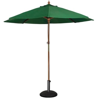 Parasol Vert Bolero 3m avec Poulie - Publicité Parasol Vert Bolero 3m avec Poulie - Publicité