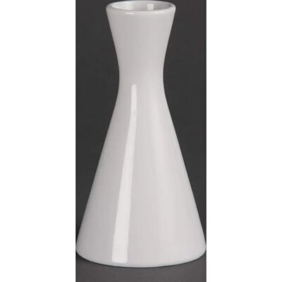 Vase en porcelaine blanche Gastronoble 14cm - Lot de 6 - Publicité Vase en porcelaine blanche Gastronoble 14cm - Lot de 6 - Publicité