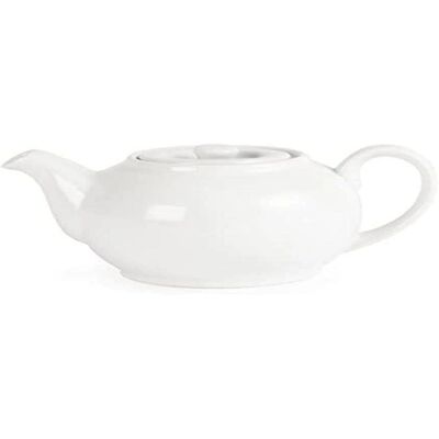 Théière en porcelaine blanche Olympia 426 ml - Lot de 4 Théière en porcelaine blanche Olympia 426 ml - Lot de 4