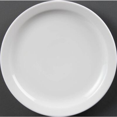 Olympia Whiteware Narrow Rim Dinner Plate - Dinner Plate Olympia Whiteware Narrow Rim Dinner Plate - Dinner Plate
