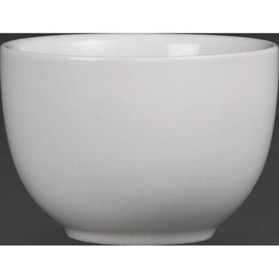 Tasse à Thé Chinoise Blanche Olympia - 110ml - Publicité Tasse à Thé Chinoise Blanche Olympia - 110ml - Publicité