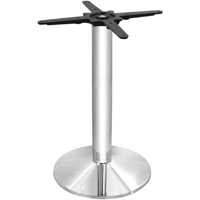 Base de table ronde chromée Bolero - 72cm - Publicité Base de table ronde chromée Bolero - 72cm - Publicité