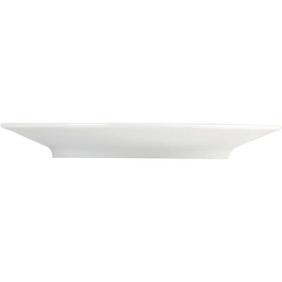 Soucoupes Olympia Whiteware - 12 pièces - Porcelaine vitrifiée résistante - Publicité Soucoupes Olympia Whiteware - 12 pièces - Porcelaine vitrifiée résistante - Publicité