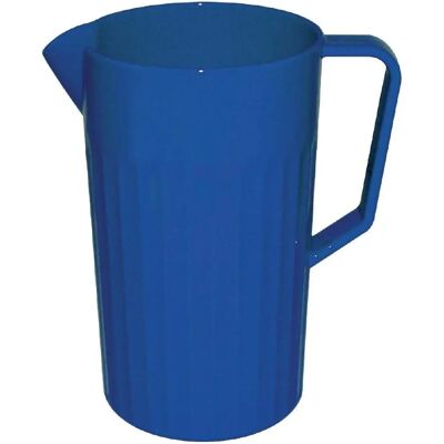 Pichet en polycarbonate bleu Kristallon - 1,1L - Ustensiles de cuisine - Publicité Pichet en polycarbonate bleu Kristallon - 1,1L - Ustensiles de cuisine - Publicité