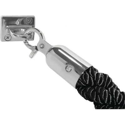 Corde de Barrage Bolero - Noir-Chrome, 1,5 m Corde de Barrage Bolero - Noir-Chrome, 1,5 m