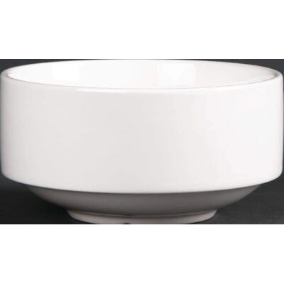 Lumina Fine China Stackable Soup Bowls - 400ml - Soup Bowls Lumina Fine China Stackable Soup Bowls - 400ml - Soup Bowls