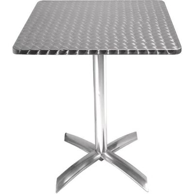 Table Pliable Carrée Bolero - Résistante aux Intempéries - Publicité Table Pliable Carrée Bolero - Résistante aux Intempéries - Publicité