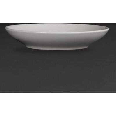 Assiettes creuses Whiteware 26cm - Lot de 6 Olympia - Publicité Assiettes creuses Whiteware 26cm - Lot de 6 Olympia - Publicité