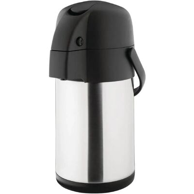 Pichet en Inox Double Paroi Olympia - 2,5L, Professionnel - Publicité Pichet en Inox Double Paroi Olympia - 2,5L, Professionnel - Publicité