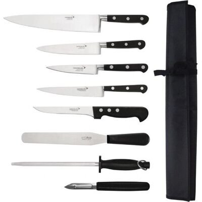 Deglon Sabatier 8-piece professional cutlery set - Cutlery set Deglon Sabatier 8-piece professional cutlery set - Cutlery set
