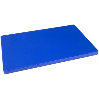 Pianeta di taglio blu in polietilene - 450x300x20 mm - Igiene cucina Pianeta di taglio blu in polietilene - 450x300x20 mm - Igiene cucina