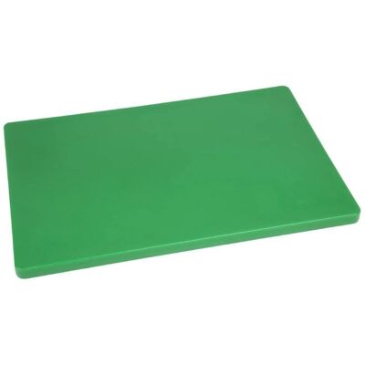 Planche à découper verte Hygiplas - Polyéthylène durable, code couleur, 450x300mm - Planche à découper - Publicité Planche à découper verte Hygiplas - Polyéthylène durable, code couleur, 450x300mm - Planche à découper - Publicité