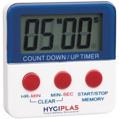 Minuteur Magnétique Hygiplas - DP028 - Numérique, Grand Écran, Alarme Forte - Publicité Minuteur Magnétique Hygiplas - DP028 - Numérique, Grand Écran, Alarme Forte - Publicité