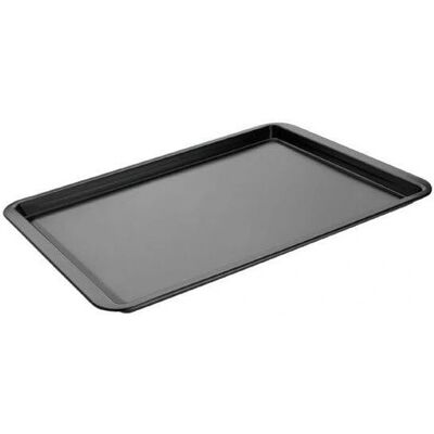Plaque à Pâtisserie en Acier au Carbone VOGUE - 430x280x15mm - Antiadhésive - Publicité Plaque à Pâtisserie en Acier au Carbone VOGUE - 430x280x15mm - Antiadhésive - Publicité