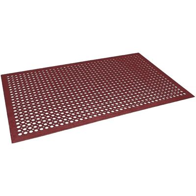 Jantex Red Rubber Anti-Fatigue Mat - 1500x900mm Jantex Red Rubber Anti-Fatigue Mat - 1500x900mm