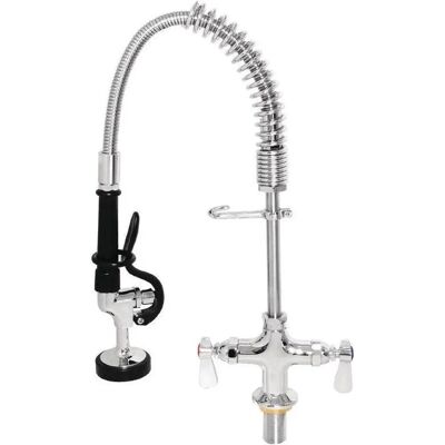 Robinet douchette monobloc Vogue en inox - Rotation 90°, 5L/min - Publicité Robinet douchette monobloc Vogue en inox - Rotation 90°, 5L/min - Publicité