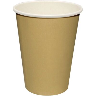 Gobelets en Kraft Recyclable Fiesta 340ml - Boissons Chaudes - Publicité Gobelets en Kraft Recyclable Fiesta 340ml - Boissons Chaudes - Publicité