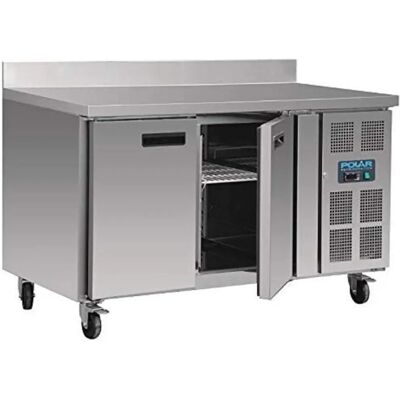 Polar U-Series Double Door Counter Freezer - 282L - Stainless Steel Polar U-Series Double Door Counter Freezer - 282L - Stainless Steel