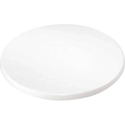 Piano tavolo rotondo bianco Bolero - Ø 60cm - Uso interno Piano tavolo rotondo bianco Bolero - Ø 60cm - Uso interno