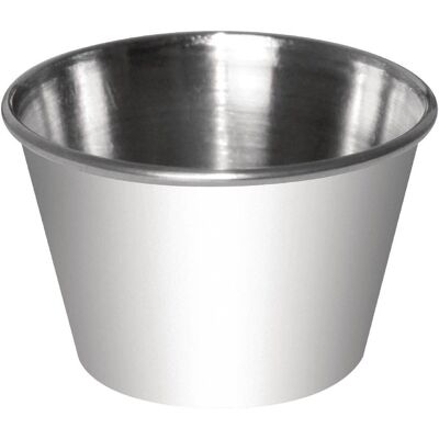 Olympia Stainless Steel Sauce Pots - 70ml x 12 - Induction Compatible Olympia Stainless Steel Sauce Pots - 70ml x 12 - Induction Compatible