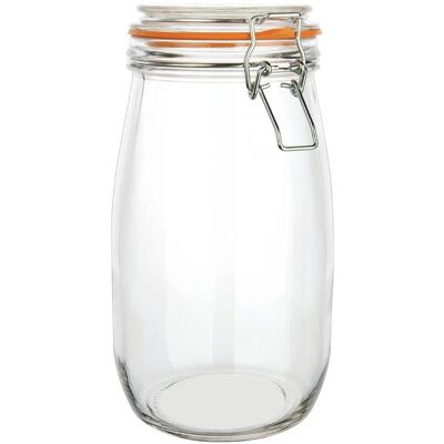Vogue 1,5L Clip Glasdose - Lebensmittelaufbewahrung Vogue 1,5L Clip Glasdose - Lebensmittelaufbewahrung