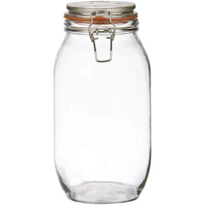 Vogue Pot à conserves en verre - 2L - Transparent - Publicité Vogue Pot à conserves en verre - 2L - Transparent - Publicité