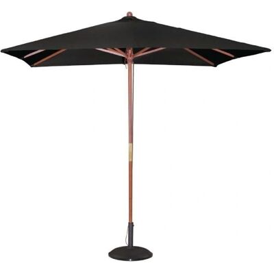 Bolero Black Square Parasol - 2500mm - Outdoor Cover Bolero Black Square Parasol - 2500mm - Outdoor Cover
