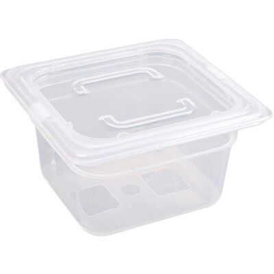 Vogue Matbehållare Set om 4 - 850ml, Vit, Stapelbar Vogue Matbehållare Set om 4 - 850ml, Vit, Stapelbar