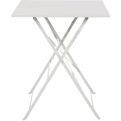 Table Pliable Carrée en Acier Bolero - Table de Terrasse Table Pliable Carrée en Acier Bolero - Table de Terrasse