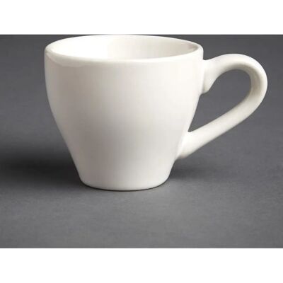 Tasses à Espresso Blanches Olympia 100ml Lot de 12 - Publicité Tasses à Espresso Blanches Olympia 100ml Lot de 12 - Publicité