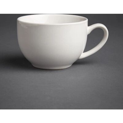 Olympia GK077 Vit Cappuccino-mugg - 340ml - 12 st Olympia GK077 Vit Cappuccino-mugg - 340ml - 12 st