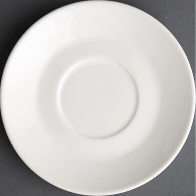 Olympia white saucoupe - Set of 12 - for 228ml/340ml cups Olympia white saucoupe - Set of 12 - for 228ml/340ml cups