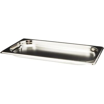 Vogue Rozsdamentes Acél Gastronorm Serpenyő - 1/3 GN - 20mm Vogue Rozsdamentes Acél Gastronorm Serpenyő - 1/3 GN - 20mm