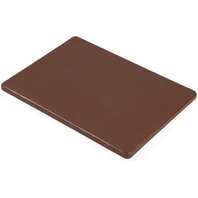 Hygiplas Planche à Découper en Polyéthylène Marron - 229x305x12mm - Planche à Découper - Publicité Hygiplas Planche à Découper en Polyéthylène Marron - 229x305x12mm - Planche à Découper - Publicité