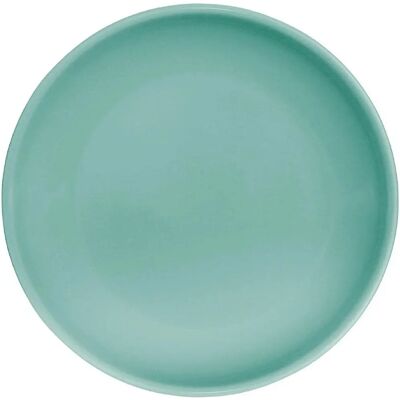 Assiette en gres vert d'eau Olympia 205mm - Lot de 12 Assiette en gres vert d'eau Olympia 205mm - Lot de 12