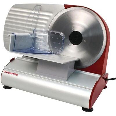 Caterlite Trancheuse - 19cm, Épaisseur Réglable, 230V Caterlite Trancheuse - 19cm, Épaisseur Réglable, 230V