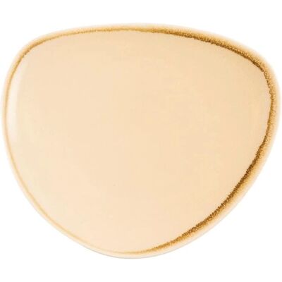 Olympia - Sable Color Triangular Plate 230mm Set of 6 Olympia - Sable Color Triangular Plate 230mm Set of 6