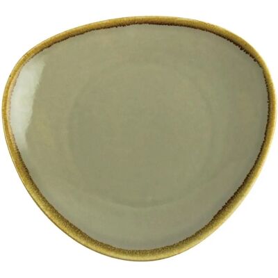 Assiette triangulaire Mousse Kiln Olympia 280mm - Lot de 4 Assiette triangulaire Mousse Kiln Olympia 280mm - Lot de 4