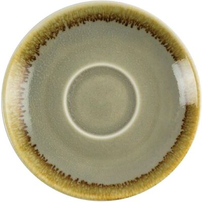 Soucoupe Couleur Mousse Olympia pour GP328 - 115mm Porcelaine Soucoupe Couleur Mousse Olympia pour GP328 - 115mm Porcelaine