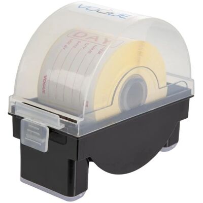 Vogue Labels and Dispenser - 500 Labels - Kitchen Use Vogue Labels and Dispenser - 500 Labels - Kitchen Use