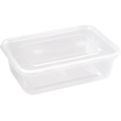 Gastronoble Fiesta Recipiente de Plástico Reciclable para Microondas - 65cl Gastronoble Fiesta Recipiente de Plástico Reciclable para Microondas - 65cl