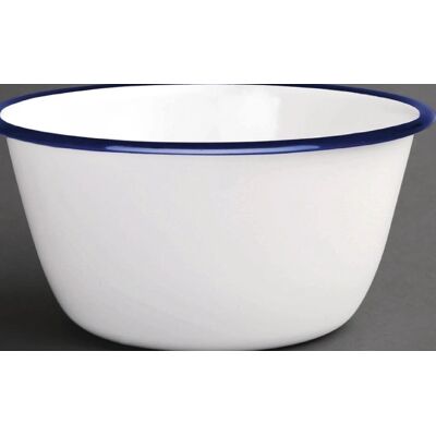 Saladiers en Acier Emaille Olympia - Lot de 6 - 880ml Saladiers en Acier Emaille Olympia - Lot de 6 - 880ml
