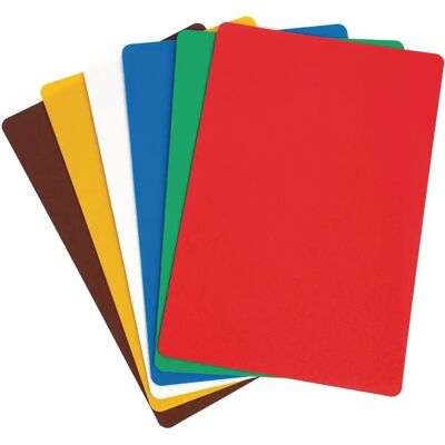 Set di taglieri in polipropilene flessibile - 450x300mm - 6 pezzi Set di taglieri in polipropilene flessibile - 450x300mm - 6 pezzi