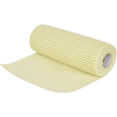 Chiffons non tissés jaunes Jantex - 100 pièces - Lingettes de nettoyage Chiffons non tissés jaunes Jantex - 100 pièces - Lingettes de nettoyage