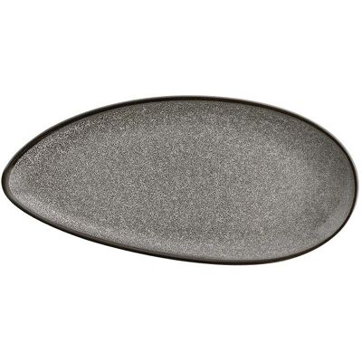 Plato Oblongo Gris Olympia Plato Oblongo Gris Olympia