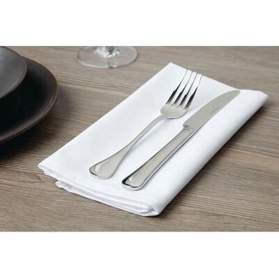 Gastronoble Mitre Essentials - White Polyester Serviettes - 10 pcs Gastronoble Mitre Essentials - White Polyester Serviettes - 10 pcs