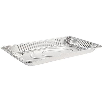 Gastronoble CP513 Lot de 5 plateaux rectangulaires en aluminium GN 1/2 - Publicité Gastronoble CP513 Lot de 5 plateaux rectangulaires en aluminium GN 1/2 - Publicité