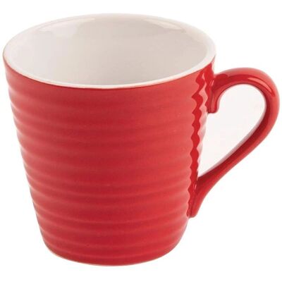 Olympia Rote Kaffeetasse 340ml - Kaffeetasse Olympia Rote Kaffeetasse 340ml - Kaffeetasse